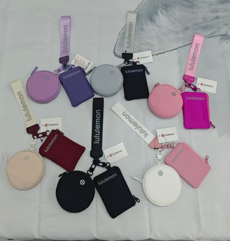 NEW China Lulu 2 in 1 & 3 in 1 Pouch Coin Purse Bag with Keychain Free Shipping (25PCS/50PCS)