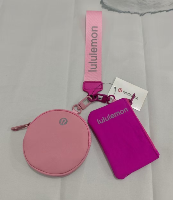 NEW China Lulu 2 in 1 & 3 in 1 Pouch Coin Purse Bag with Keychain Free Shipping (25PCS/50PCS)