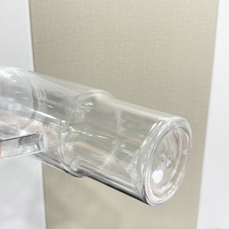 Pre sale US Warehouse 40oz Acrylic Snowglobe Glass Pre-drilled Tumblers Free Shipping (12PCS)