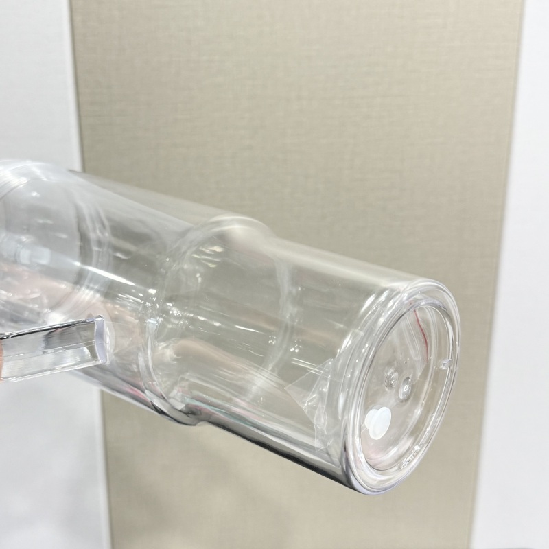 Pre sale US Warehouse 40oz Acrylic Snowglobe Glass Pre-drilled Tumblers Free Shipping (12PCS)