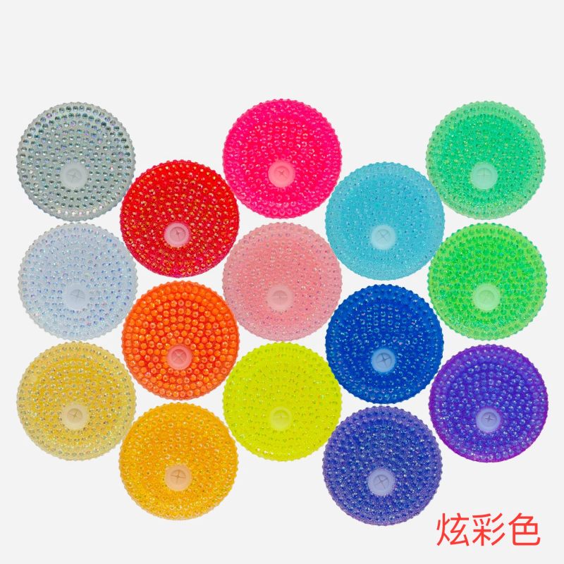 RTS Colored Rhinestone Lid/Tops fit 16oz & 20oz Glass Can Free Shipping (25pcs/50pcs)