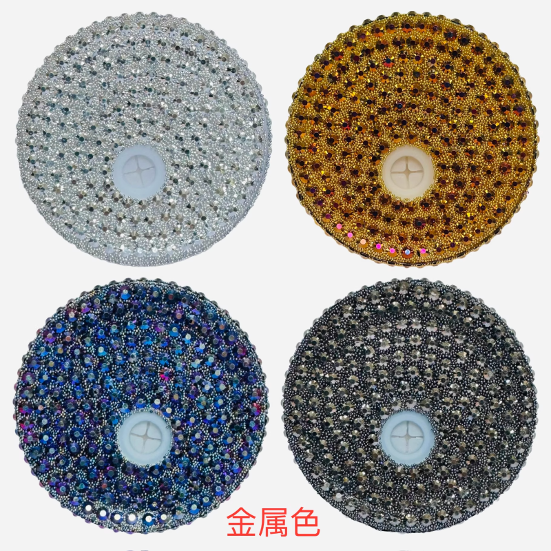 RTS Colored Rhinestone Lid/Tops fit 16oz & 20oz Glass Can Free Shipping (25pcs/50pcs)