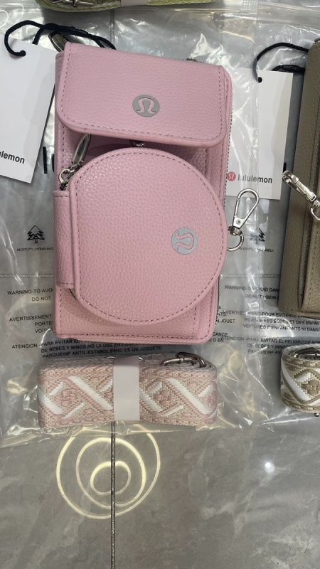 NEW China Lulu Crossbody Dual Bags for Phone Coin Purse Bag  with Belt Free Shipping (10PCS/20PCS)