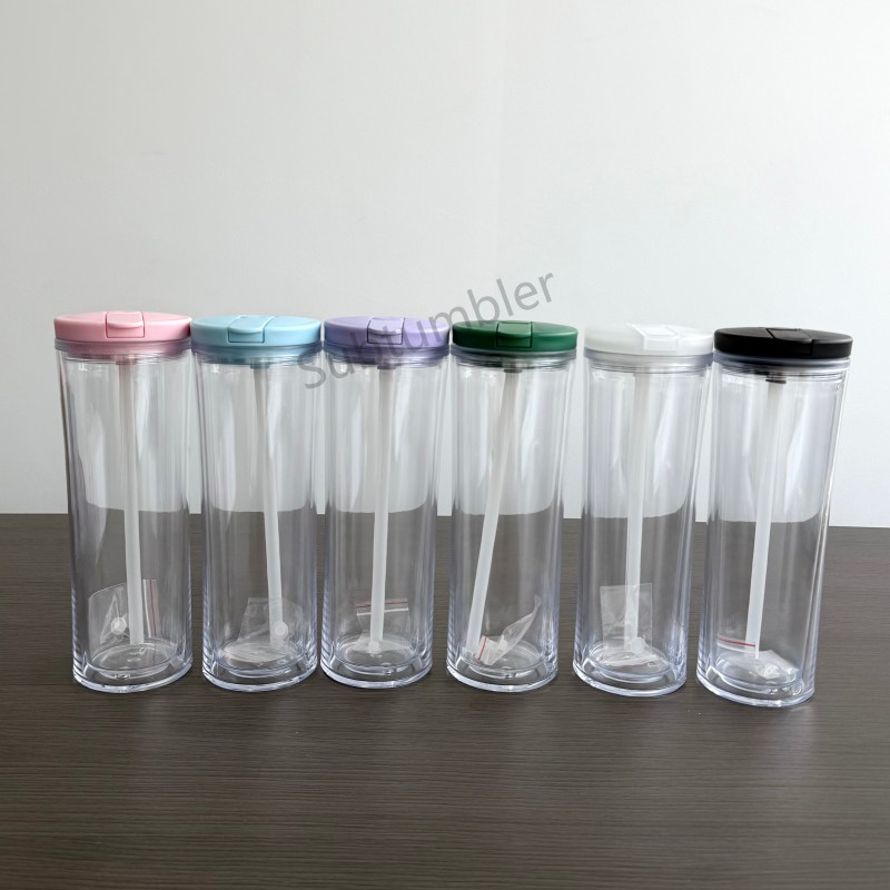 NEW China 24oz Acrylic Predrilled Snowglobe with Hole and Plug(40pcs/80pcs)