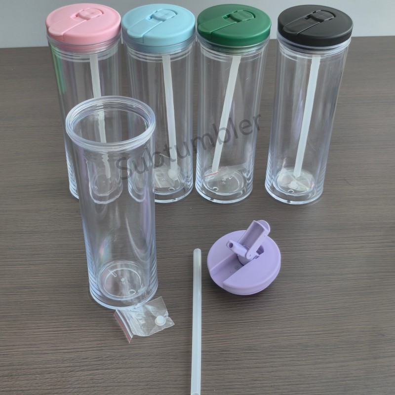 NEW China 24oz Acrylic Predrilled Snowglobe with Hole and Plug(40pcs/80pcs)