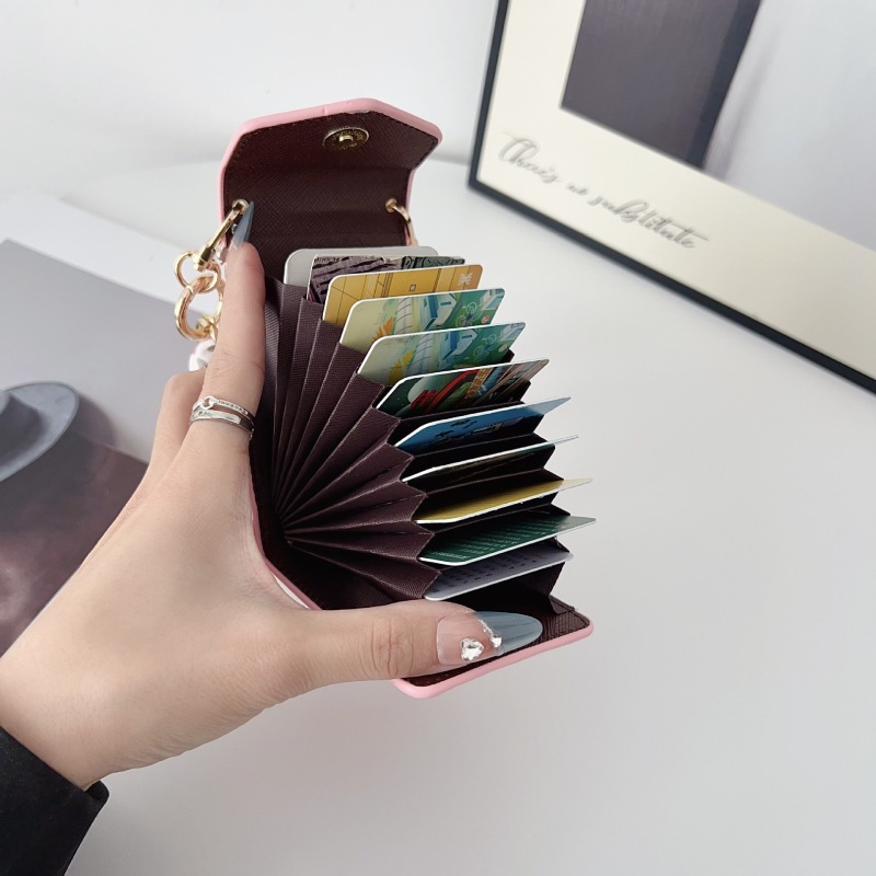 New Women Purse for Card Wallet with Handle Strap for Women Girls Gufts Free Shipping (25PCS/50PCS)