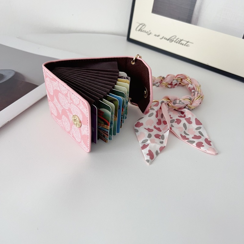 New Women Purse for Card Wallet with Handle Strap for Women Girls Gufts Free Shipping (25PCS/50PCS)