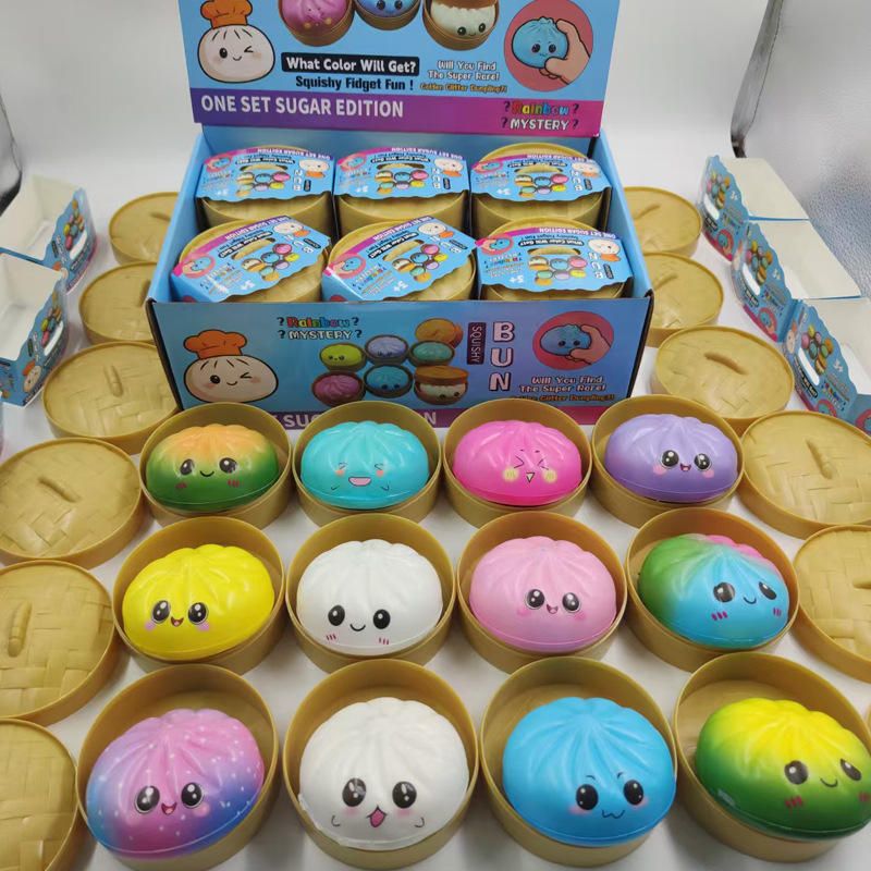 Hot Selling Dumplings Squishy Squeeze Toy Gift Free Shipping (20pcs/40pcs)