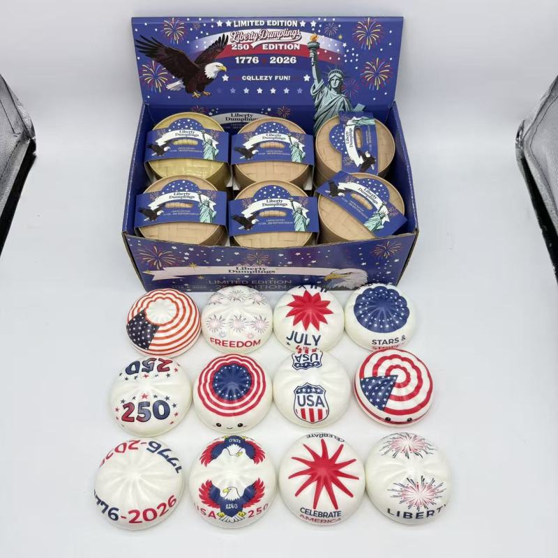 Hot Selling Dumplings Squishy Squeeze Toy Gift Free Shipping (20pcs/40pcs)