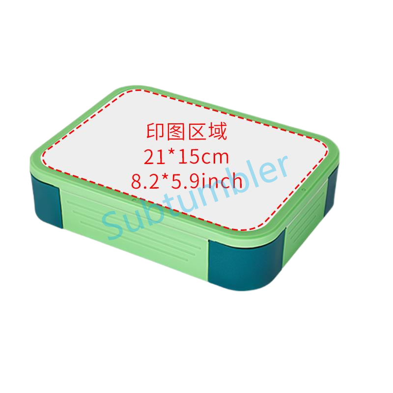 NEW RTS Sublimation Lunch Box for Kids Plastic Picnic Box Back to School Lunch Box Free Shipping (10pcs/20pcs)