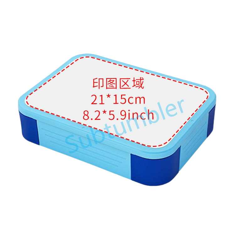 NEW RTS Sublimation Lunch Box for Kids Plastic Picnic Box Back to School Lunch Box Free Shipping (10pcs/20pcs)
