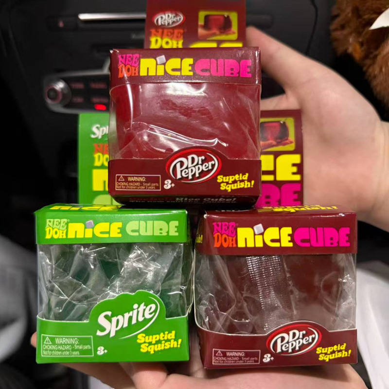 Hot Selling Needoh Jelly Squishy Mystery Stress Toy Nice Cubes Squeeze Toy Free Shipping (20pcs/40pcs)