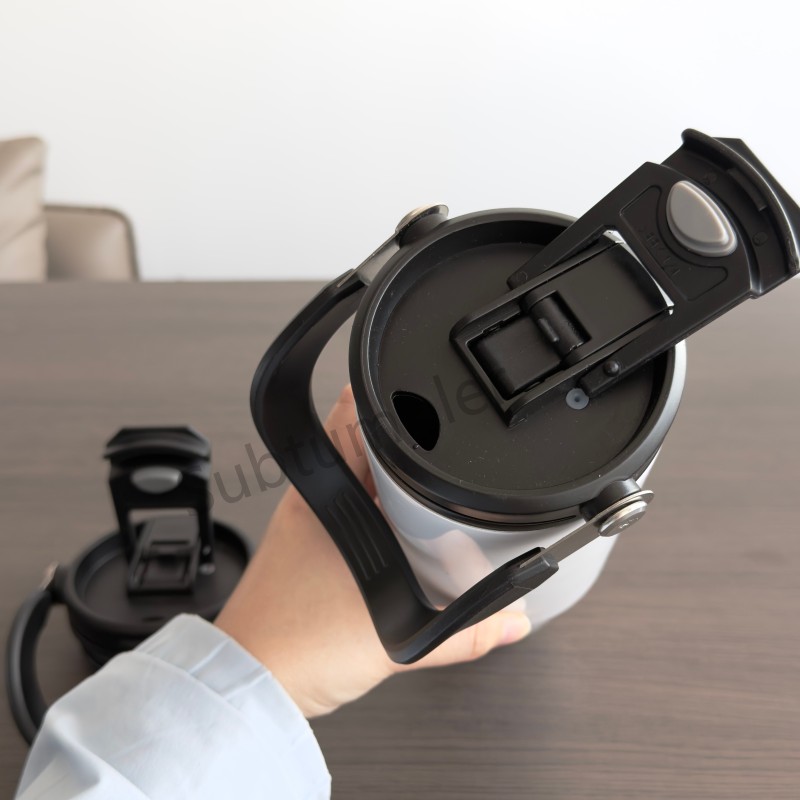 China NEW RTS 30oz Stainless Steel Sublimation 2 in 1 Filp Handle Tumbler Insulted Bottle Drink with Straw or Sip Lid Free Shipping (25PCS/50PCS)