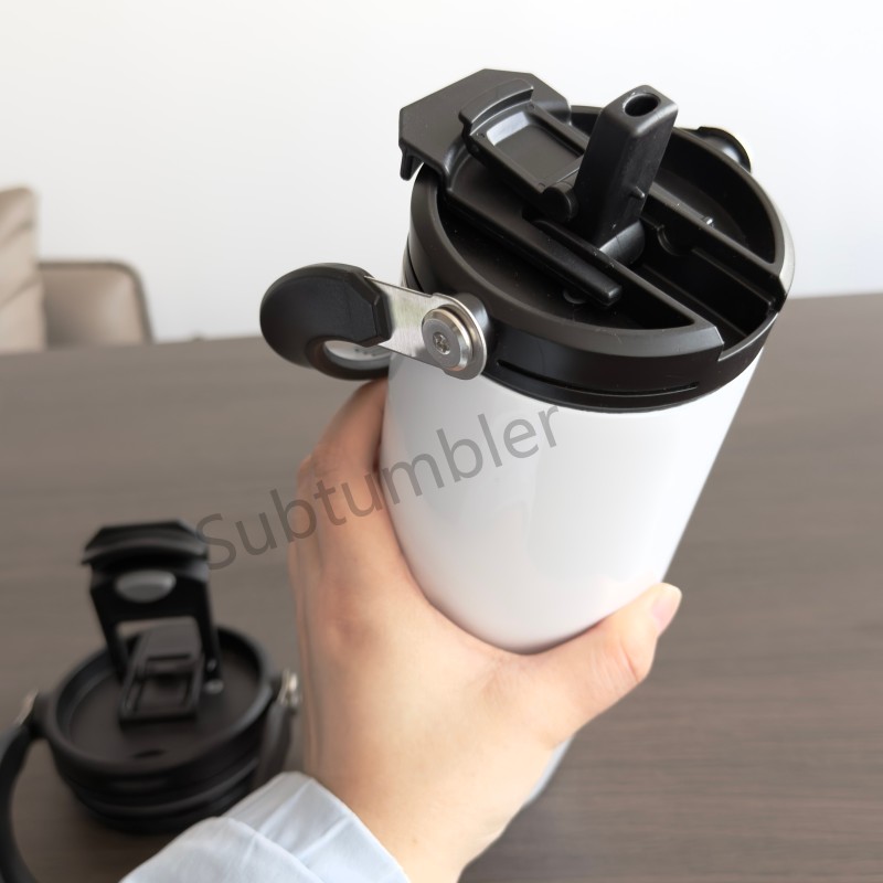 China NEW RTS 30oz Stainless Steel Sublimation 2 in 1 Filp Handle Tumbler Insulted Bottle Drink with Straw or Sip Lid Free Shipping (25PCS/50PCS)