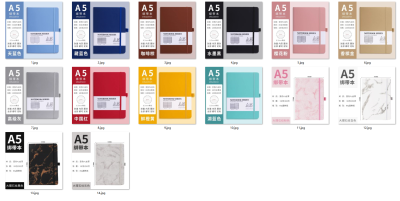 RTS A5 Notebook Journal Shimmer Glitter Notebook Pastel Coloured A5 Notebooks Free Shipping (10PCS/20PCS)