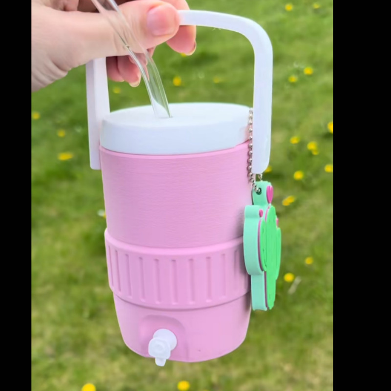 New China RTS 12oz/16oz 3d Printed Sideline Can Cooler Holder  Dispenser Portable Retro Mini Insulated Can Cooler With Spout Free Shipping (25PCS)