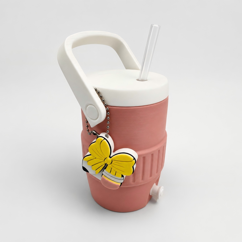 New China RTS 12oz/16oz 3d Printed Sideline Can Cooler Holder  Dispenser Portable Retro Mini Insulated Can Cooler With Spout Free Shipping (25PCS)