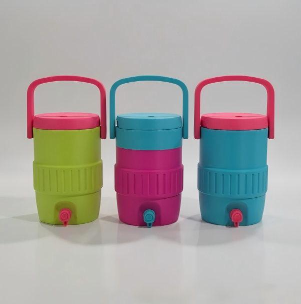 New China RTS 12oz/16oz 3d Printed Sideline Can Cooler Holder  Dispenser Portable Retro Mini Insulated Can Cooler With Spout Free Shipping (25PCS)
