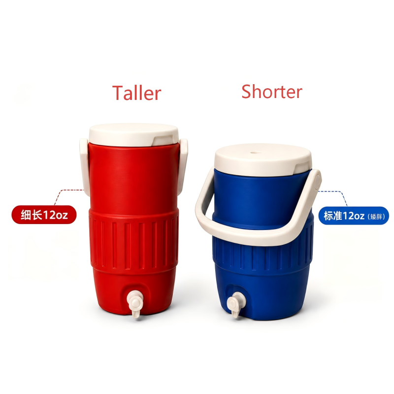 New China RTS 12oz/16oz 3d Printed Sideline Can Cooler Holder  Dispenser Portable Retro Mini Insulated Can Cooler With Spout Free Shipping (25PCS)