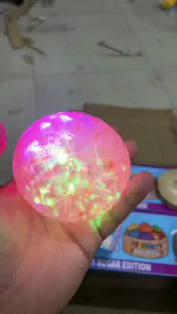 Hot Selling Light Up Dumplings Squishy Squeeze Toy Gift Free Shipping (12pcs/24pcs)