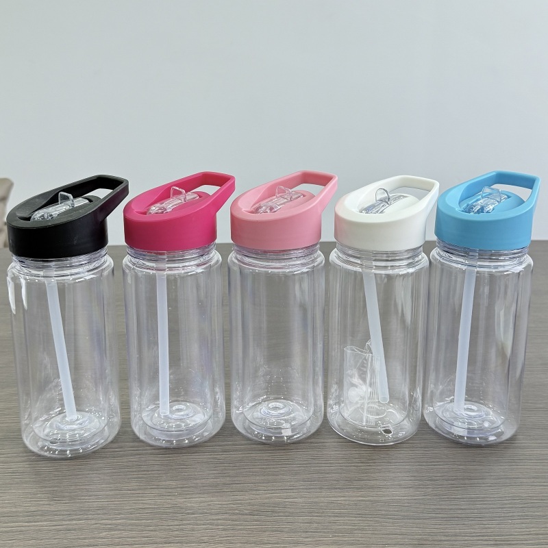 China Pre-order 10oz Double Walled Plastic Kids Cups Free Shipping (with hole and plugs) (30PCS/50PCS)
