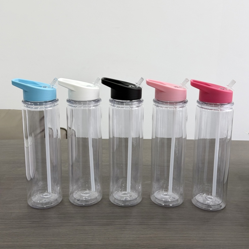 China Pre-order 10oz Double Walled Plastic Kids Cups Free Shipping (with hole and plugs) (30PCS/50PCS)