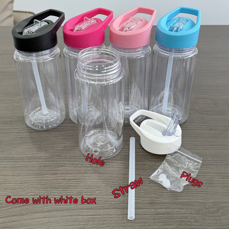 China RTS 10oz/15oz Plastic Snow Globe Tumbler with Pre Drilled Hole Acrylic Double Wall Plastic Kids Bottle Cups Free Shipping (with hole and plugs) (25PCS/50PCS)