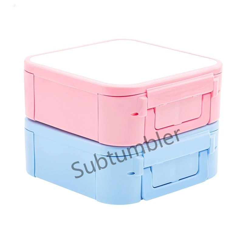 NEW RTS Sublimation Lunch Box for Kids Plastic Picnic Box Back to School Lunch Box Free Shipping (10pcs/20pcs)
