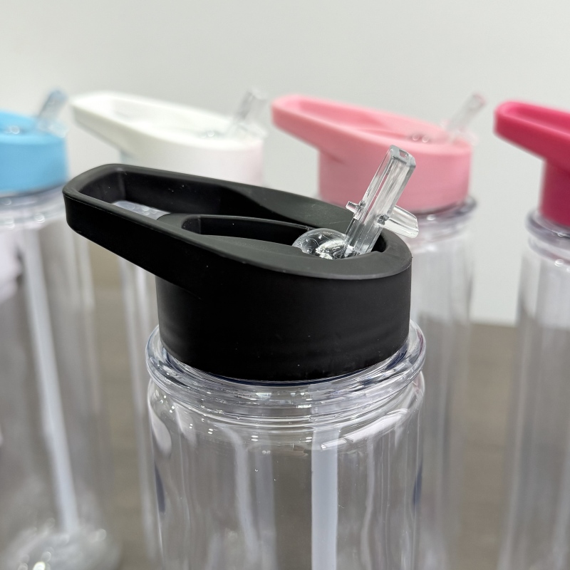 China RTS 10oz/15oz Plastic Snow Globe Tumbler with Pre Drilled Hole Acrylic Double Wall Plastic Kids Bottle Cups Free Shipping (with hole and plugs) (25PCS/50PCS)