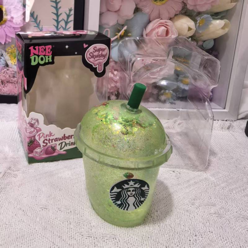 Hot Selling Needoh Starbucks Toy Squeeze Toy Free Shipping (20pcs/40pcs)