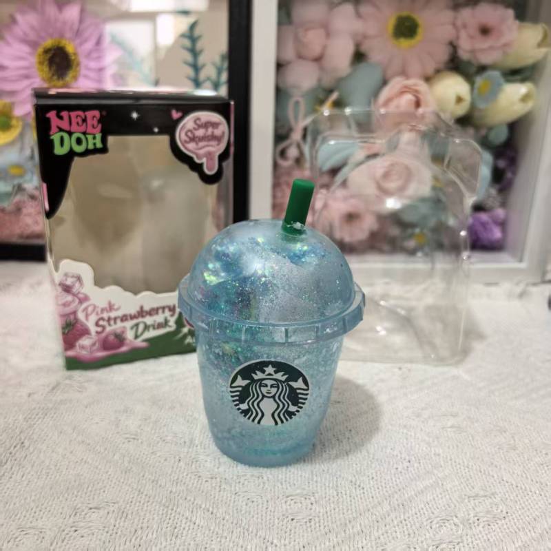 Hot Selling Needoh Starbucks Toy Squeeze Toy Free Shipping (20pcs/40pcs)