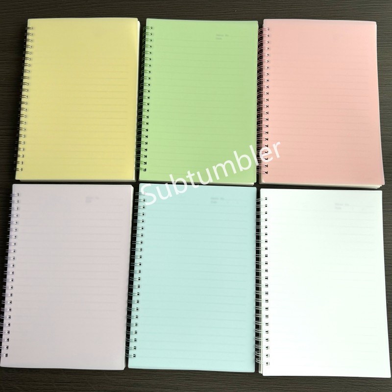 RTS High-quality A5 Binder Notebooks Journal with Plastic Cover for A5 UV DTF Wraps (25pcs/50pcs)