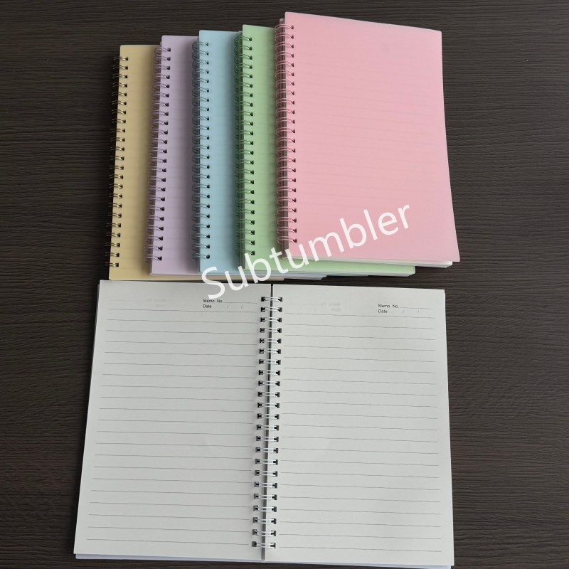 RTS High-quality A5 Binder Notebooks Journal with Plastic Cover for A5 UV DTF Wraps (25pcs/50pcs)