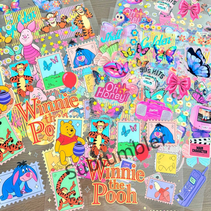 NEW 10inch 11inch Element Sheet UV DTF Wraps Sticker Decals Perfect for DIY Free Shipping (40PCS/80PCS/120PCS/240PCS)