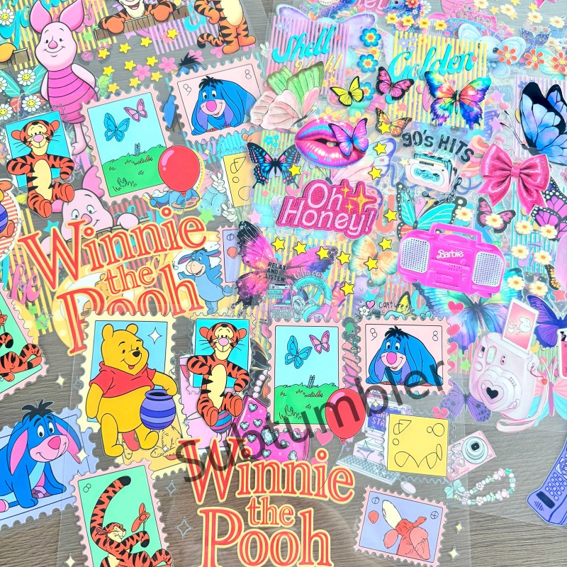 NEW 10inch 11inch Element Sheet UV DTF Wraps Sticker Decals Perfect for DIY Free Shipping (40PCS/80PCS/120PCS/240PCS)
