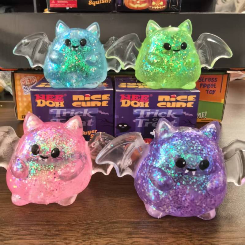 Hot Selling Nee Halloween Squishy Squeeze Toy Gift for Halloween Comes with Gift Box Free Shipping (12pcs/24pcs)
