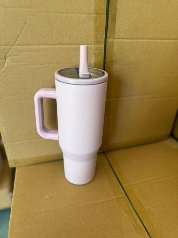 China New  RTS 40oz Sublimation Colored Leak-prrof Lid  Tumblers Travel Mugs Free Shipping (20PCS/40PCS/50PCS)