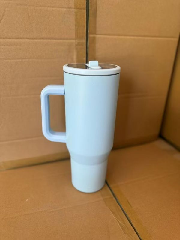 China New  RTS 40oz Sublimation Colored Leak-prrof Lid  Tumblers Travel Mugs Free Shipping (20PCS/40PCS/50PCS)