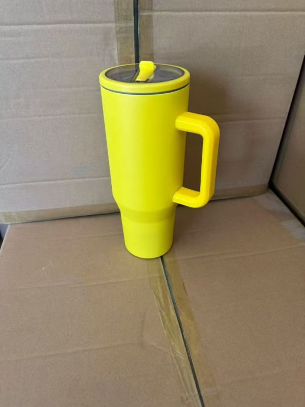 China New  RTS 40oz Sublimation Colored Leak-prrof Lid  Tumblers Travel Mugs Free Shipping (20PCS/40PCS/50PCS)