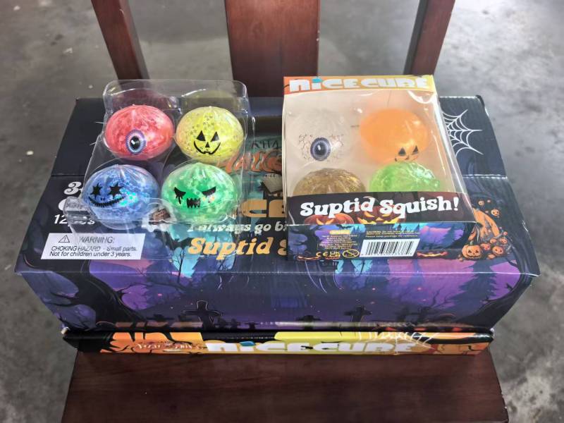 Hot Selling Halloween Dumplings Mystery Box Squishy Squeeze Toy Gift for Halloween Comes with Gift Box Free Shipping (12pcs/24pcs)