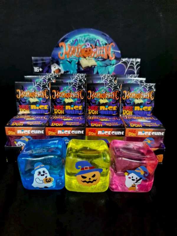 Hot Selling Halloween Dumplings Mystery Box Squishy Squeeze Toy Gift for Halloween Comes with Gift Box Free Shipping (12pcs/24pcs)