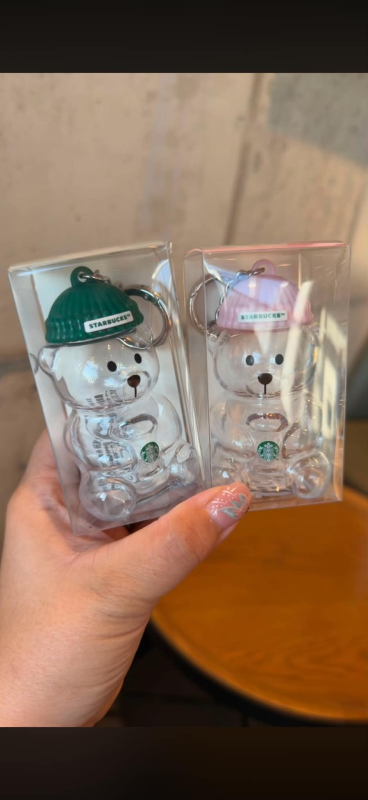 NEW Bear Container with Keychain Mini Bottle Gift Free Shipping (25PCS/50PCS)