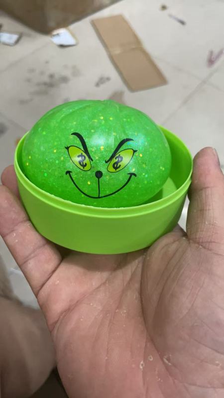 Hot Selling Grinch  Dumplings with Mystery Box Squishy Squeeze Toy Gift for Christmas Comes with Gift Box Free Shipping (20pcs/40pcs)