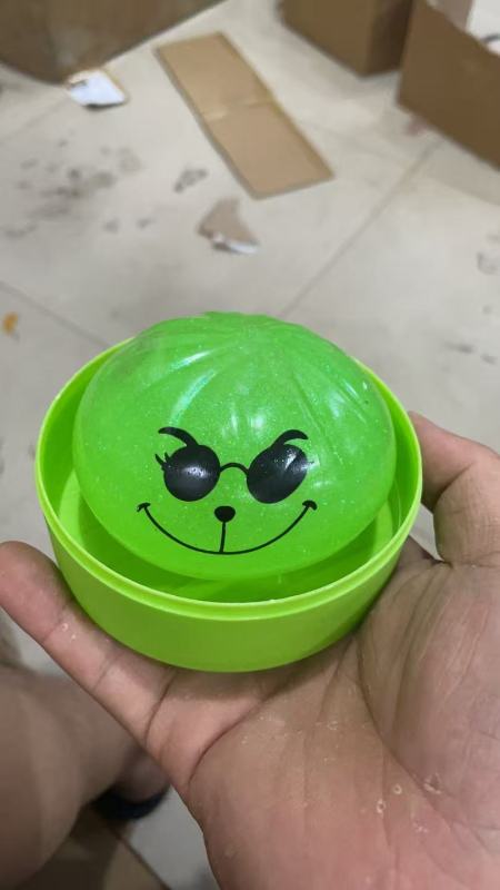 Hot Selling Grinch  Dumplings with Mystery Box Squishy Squeeze Toy Gift for Christmas Comes with Gift Box Free Shipping (20pcs/40pcs)