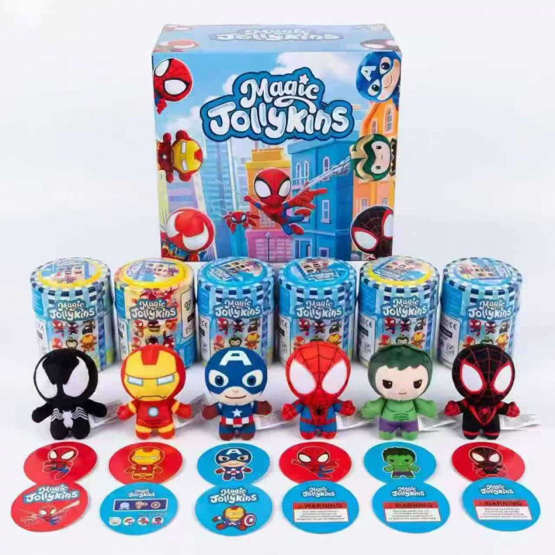 New Toy Magic Shaker Can Gift Mystery Box Cartoon Characters Kids Toy Gift Free Shipping (12pcs/24pcs)