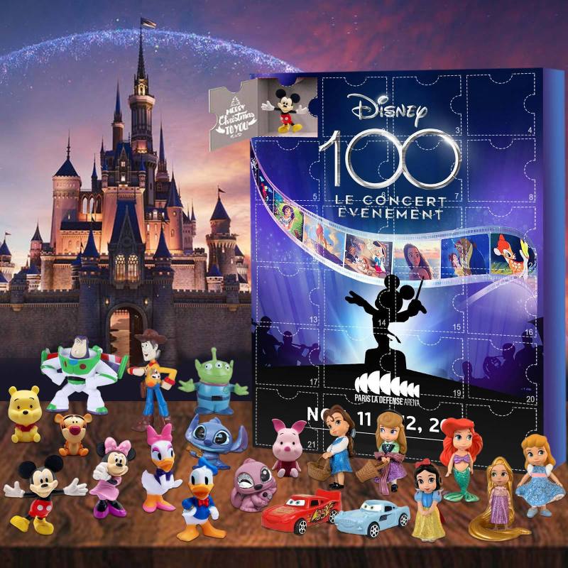 Christmas Mystery Box Cartoon Characters for Kids Gift Toy 24piece Set Free Shipping (10PCS/20PCS)