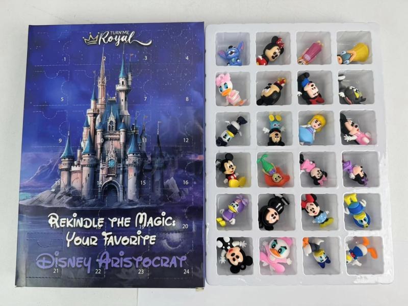 Christmas Mystery Box Cartoon Characters for Kids Gift Toy 24piece Set Free Shipping (10PCS/20PCS)