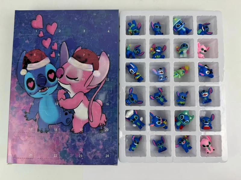 Christmas Mystery Box Cartoon Characters for Kids Gift Toy 24piece Set Free Shipping (10PCS/20PCS)