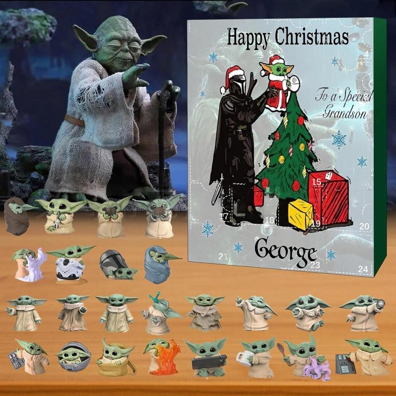Christmas Mystery Box Cartoon Characters for Kids Gift Toy 24piece Set Free Shipping (10PCS/20PCS)