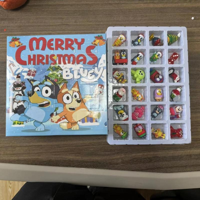 Christmas Mystery Box Cartoon Characters for Kids Gift Toy 24piece Set Free Shipping (10PCS/20PCS)